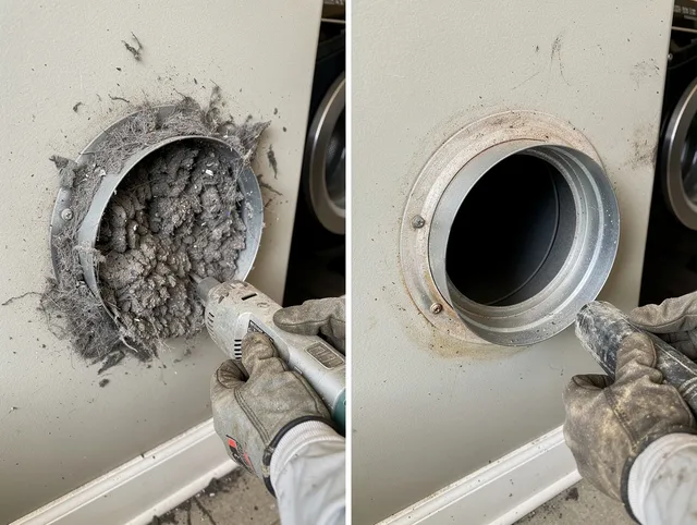 Professional clogged vent cleaning by Redondo Beach Dryer Vent Cleaning in Redondo Beach