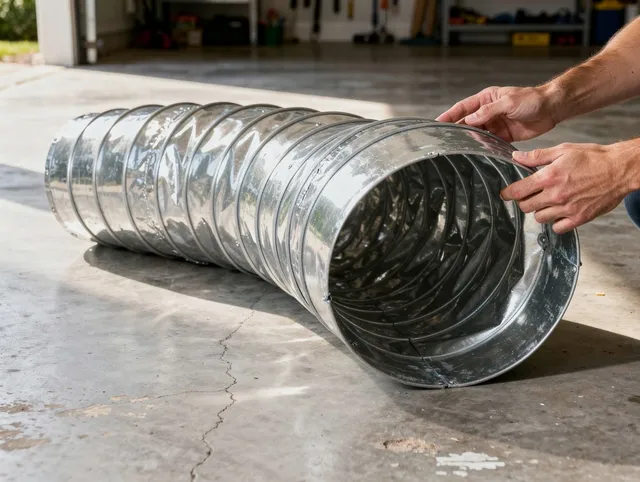 Redondo Beach Dryer Vent Cleaning specialist using advanced equipment for thorough duct cleaning in Redondo Beach