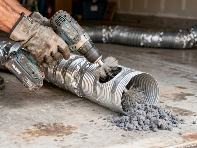 Professional duct cleaning by Redondo Beach Dryer Vent Cleaning in Redondo Beach