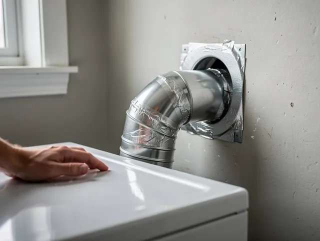 Redondo Beach Dryer Vent Cleaning expert performing professional dryer vent repair and installation in Redondo Beach