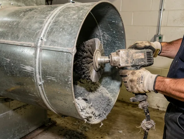 Industrial-grade dryer vent cleaning by Redondo Beach Dryer Vent Cleaning in Redondo Beach